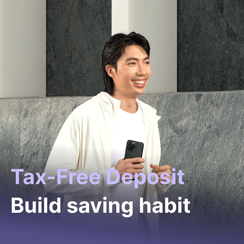 KKP e-TAX FREE : Tax-Free Fixed Deposit - KKP Better App